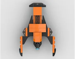 Orange Starship Microscale