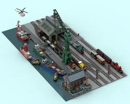 Brendam Docks Freight Station