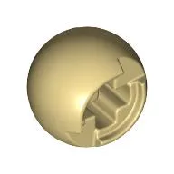 Technic Ball Joint with Through Axle Hole / Tan