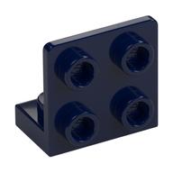 Lego Bracket 1 x 2 - 2 x 2 Inverted / Dark Blue