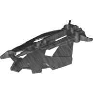 Lego Large Figure Armor Panel / Shield / Pearl Dark Gray