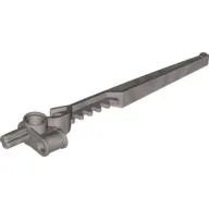 Large Figure Weapon Blade, Blizzard (Toa Kopaka) / Pearl Light Gray