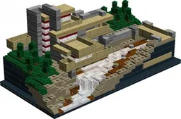 Color Modification of 21005 Fallingwater