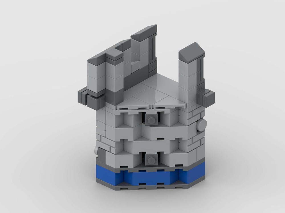 Lego Stone Wall corner connecting part 45 Degrees