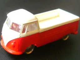 HO Scale VW Pickup - Red Base