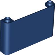 Lego Windscreen 1 x 6 x 3 / Dark Blue