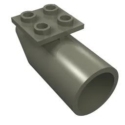 Engine Smooth Large [2 x 2 Thin Top Plate] / Dark Gray