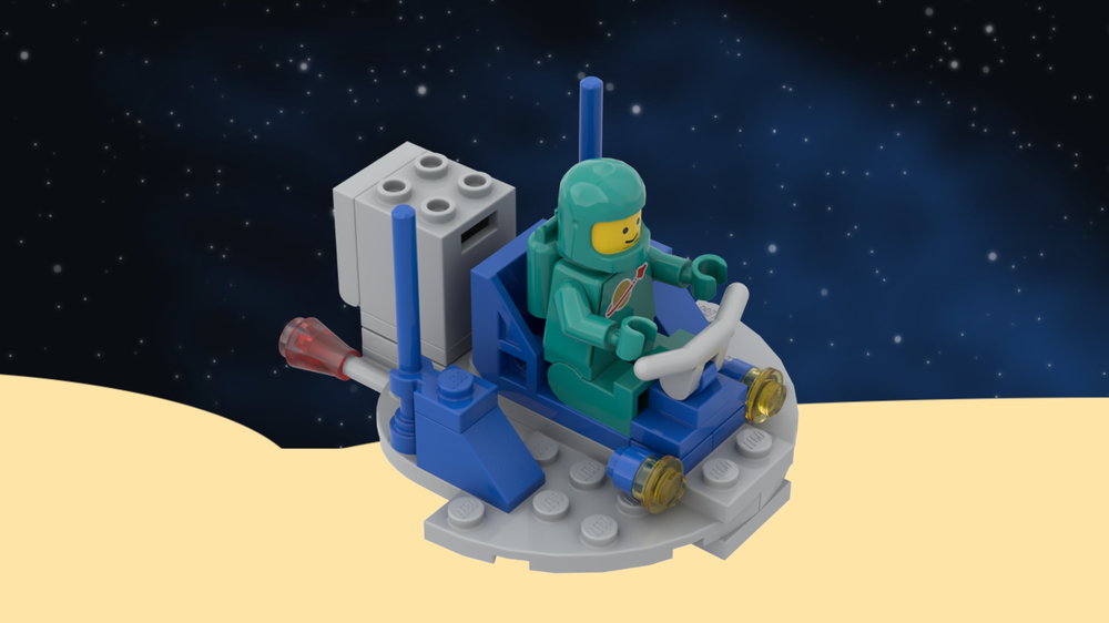 Lego Classic Space Reimagined: Stingray Skimmer