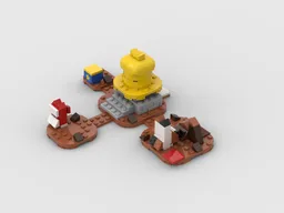 Super Mario Bowser's Fury Wasteland giga bell