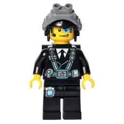 Agent Curtis Bolt with Neck Bracket and Goggles