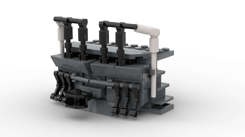 Lego EMD style cowcatcher 1/48 O scale
