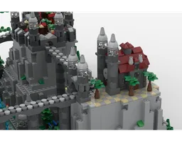 Castle in the mountains