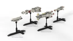 Micro Size Corvette & Gunship & GR-75 : Rogue One