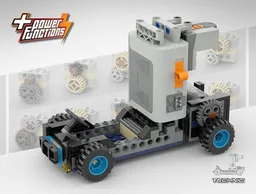 Simple RC Vehicle Chassis – Reinforced V1.1 (10-Gear Ratio)