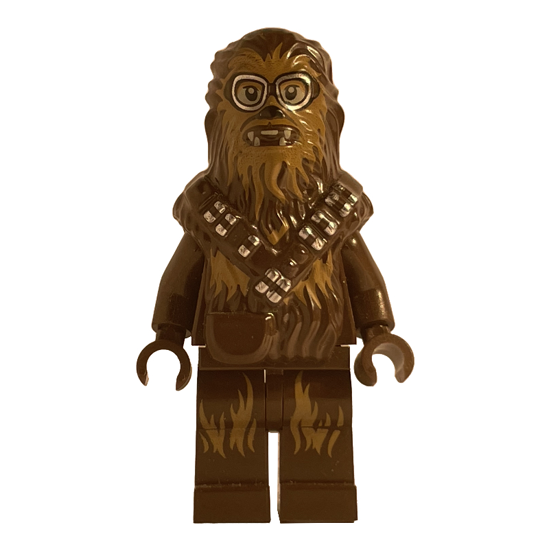 Lego Chewbacca, Crossed Bandoliers and Goggles