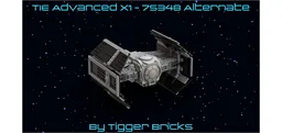 TIE Advnced x1 - 75348 Alternate