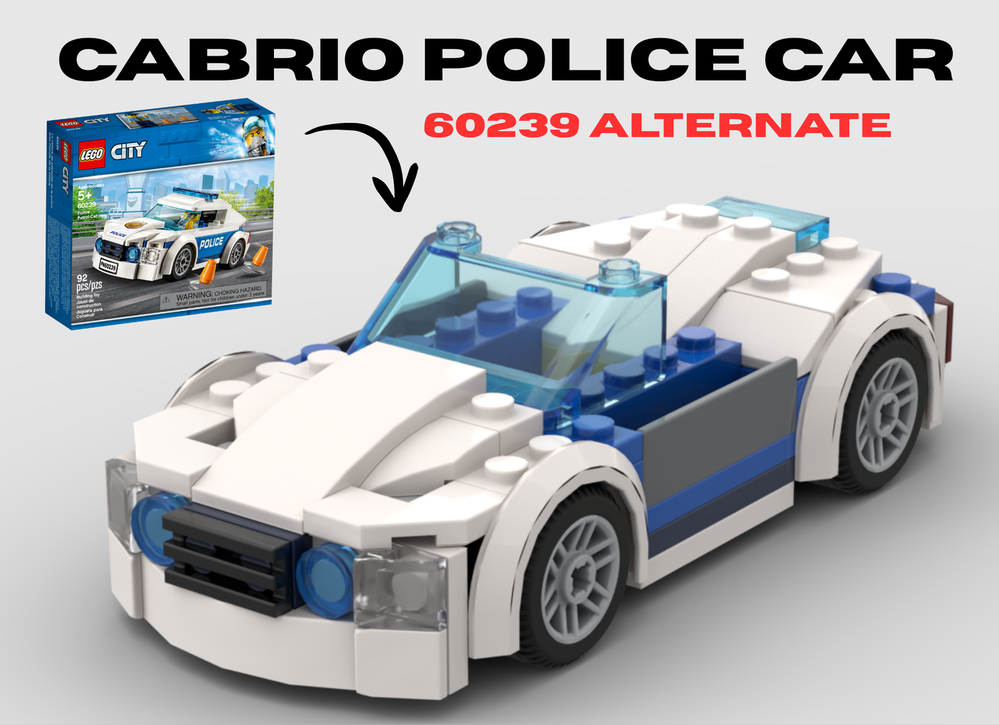 Lego 60239 - Cabrio Police Car