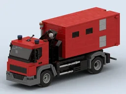 Ridderkerk Fire Hooklift with Air Container