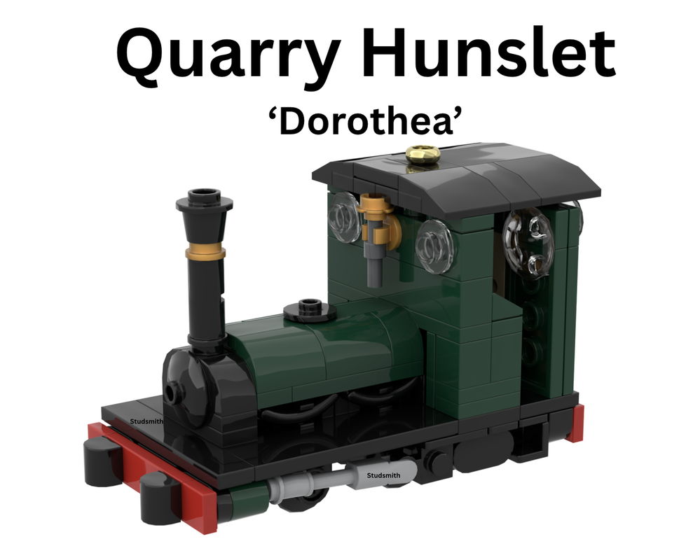 Lego Quarry Hunslet 'Dorothea'