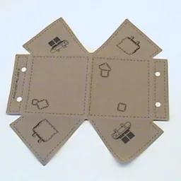 Tent with Indiana Jones Print / Dark Tan