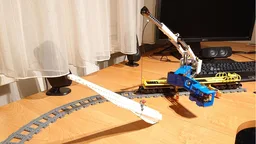 Heavy Railroad Crane