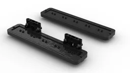 Compact Lego Minifigure Display Stand (with wall mount)