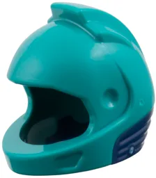 Helmet Space, Dark Blue Neck Pattern