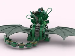 Dragon / Draak Lichtgeraakt - Efteling