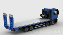 Self loader truck