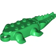 Animal Body Part, Alligator / Crocodile Body New Style / Green