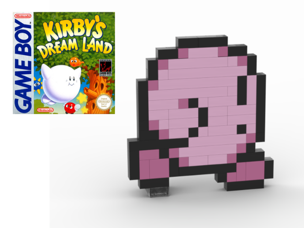 Lego Kirby's Dream Land Game Boy Color Sprite
