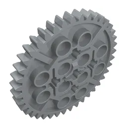 Technic Gear 40 Tooth / Light Bluish Gray