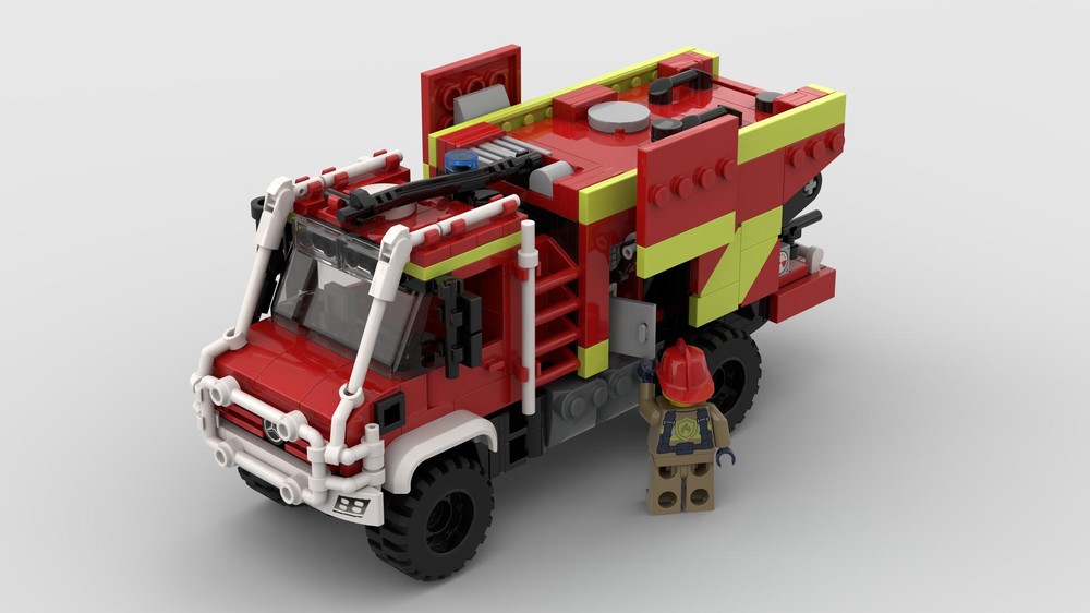 Lego Mercedes-Benz Unimog Forest firetruck