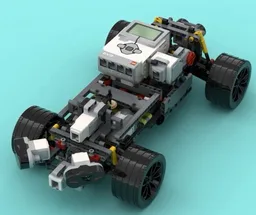 autonomous car (robot) with speedometer & 4-speed gear box