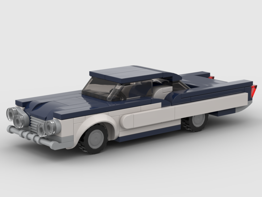 Lego Late 1950s Sedan (Two-Toned Blue/White)