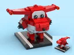 Jett Brickheadz from Superwings