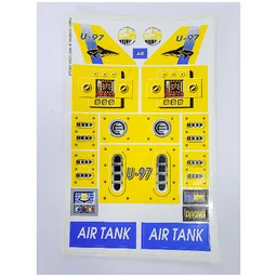 Sticker Sheet for Sets 8299-1, 8250-1 / [No Color/Any Color]