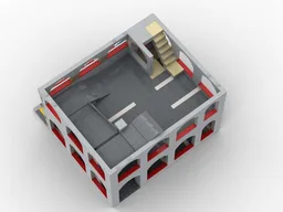 Modular Small Car Parking Garage