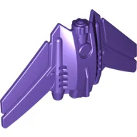 Large Figure Wings with Shoulder Cover, Armour / Dark Purple