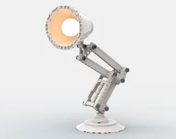 Bricktoons Luxo Lamp (Non-buildable)