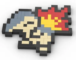 Cyndaquil mosaic