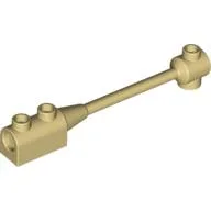 Bar 1 x 8 with Brick 1 x 2 Curved Top End (Original, No Axle Holder) / Tan