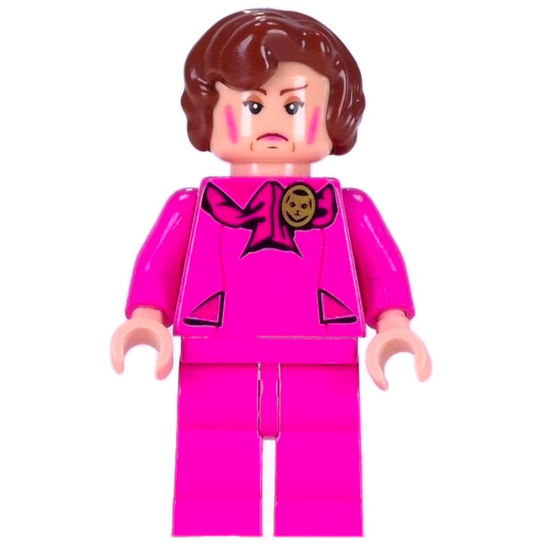 Lego Professor Dolores Umbridge, Dark Pink Outfit