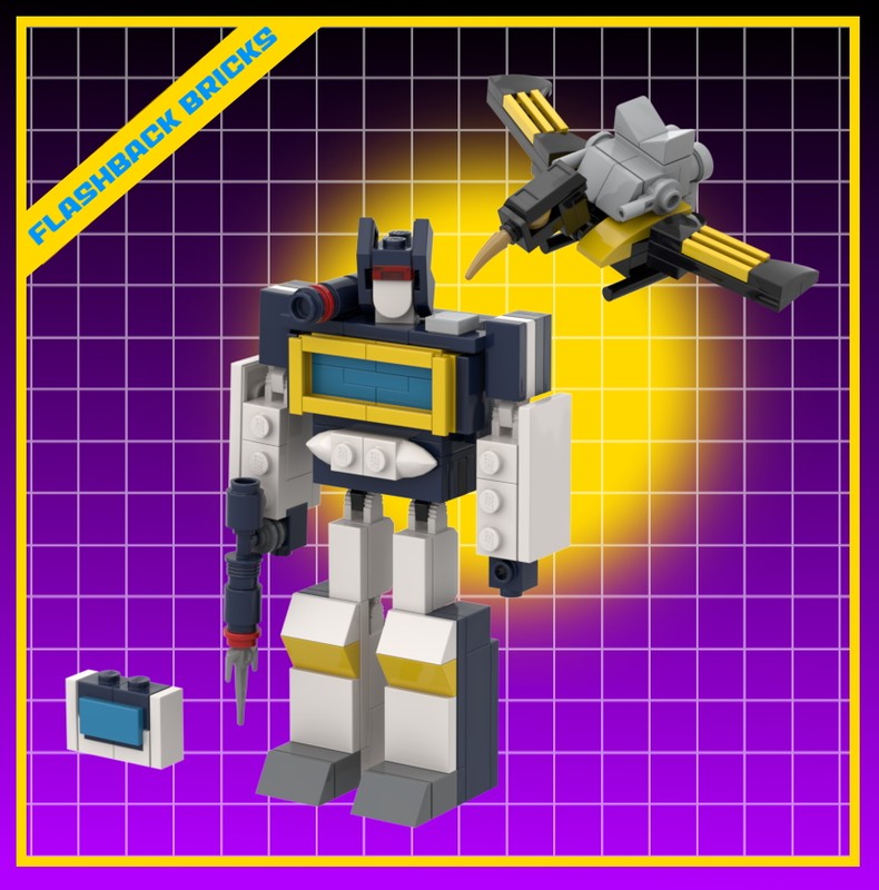 Lego Decepticon Soundwave and Buzzsaw