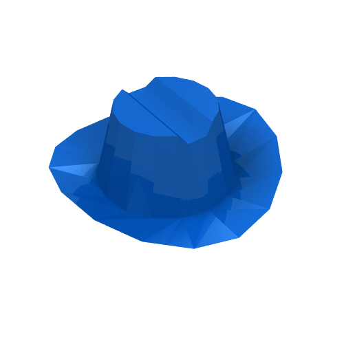 Lego Hat Cowboy / Blue