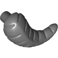 Lego Creature Body Part, Horn, Wampa / Tauntaun Right / Dark Bluish Gray