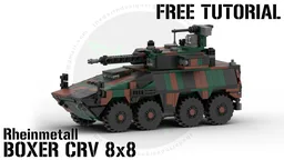 BOXER | 8x8 CRV - 1:35 | FREE TUTORIAL