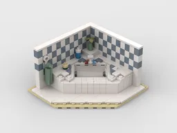 Corner bathtub