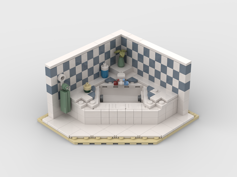 Lego Corner bathtub