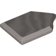 Tile Special 2 x 3 Pentagonal / Flat Silver